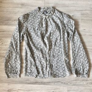 Zara Button Down Top